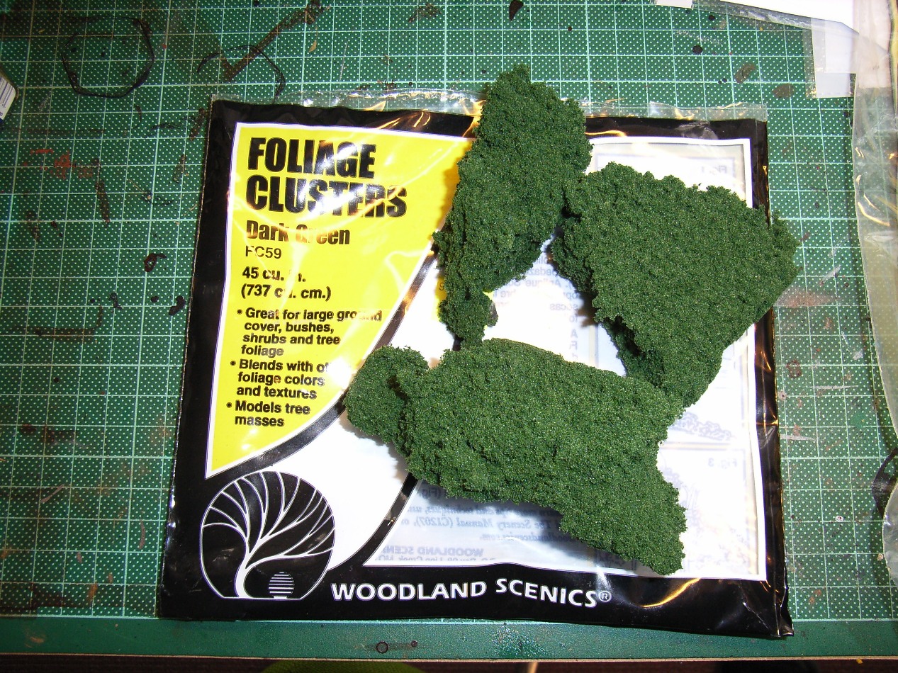 in. Dark Green//45 cu Foliage Cluster Bag